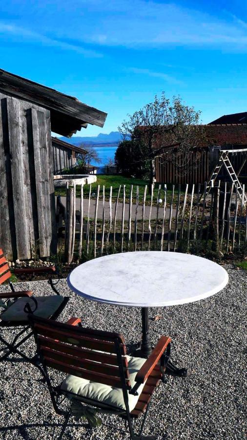 Lieblingseck Nachhaltige 5 Sterne Ferienwohnung Direkt Am Chiemsee Gstadt am Chiemsee Luaran gambar